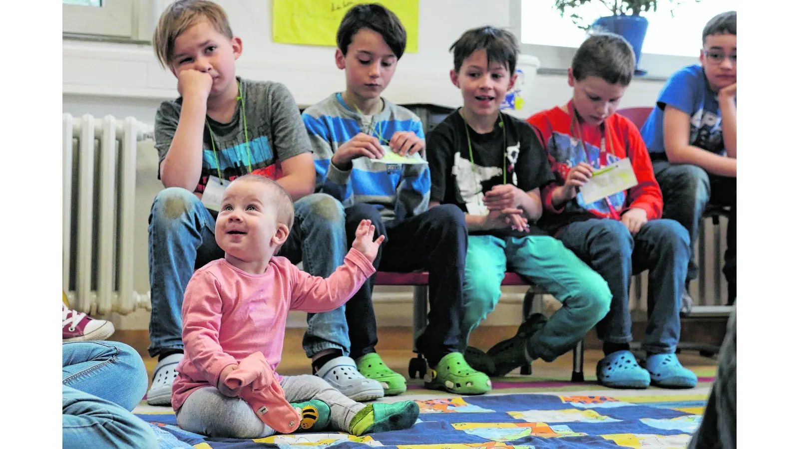 Kleine Besucherin soll Einfühlungsvermögen fördern (Foto: bb)
