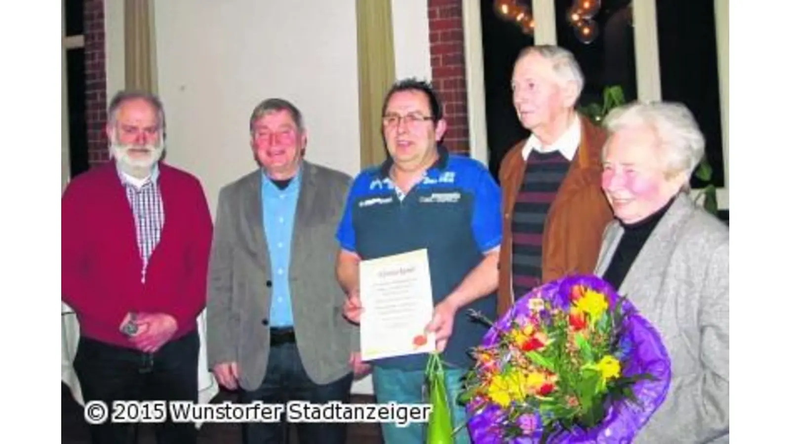 Kloth wird Ehrenmitglied (Foto: jan)