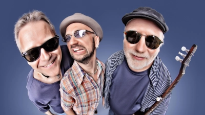 Machen Musik: Carlini, Dodo Leo &amp; Martin. (Foto: Tanja Frieling)