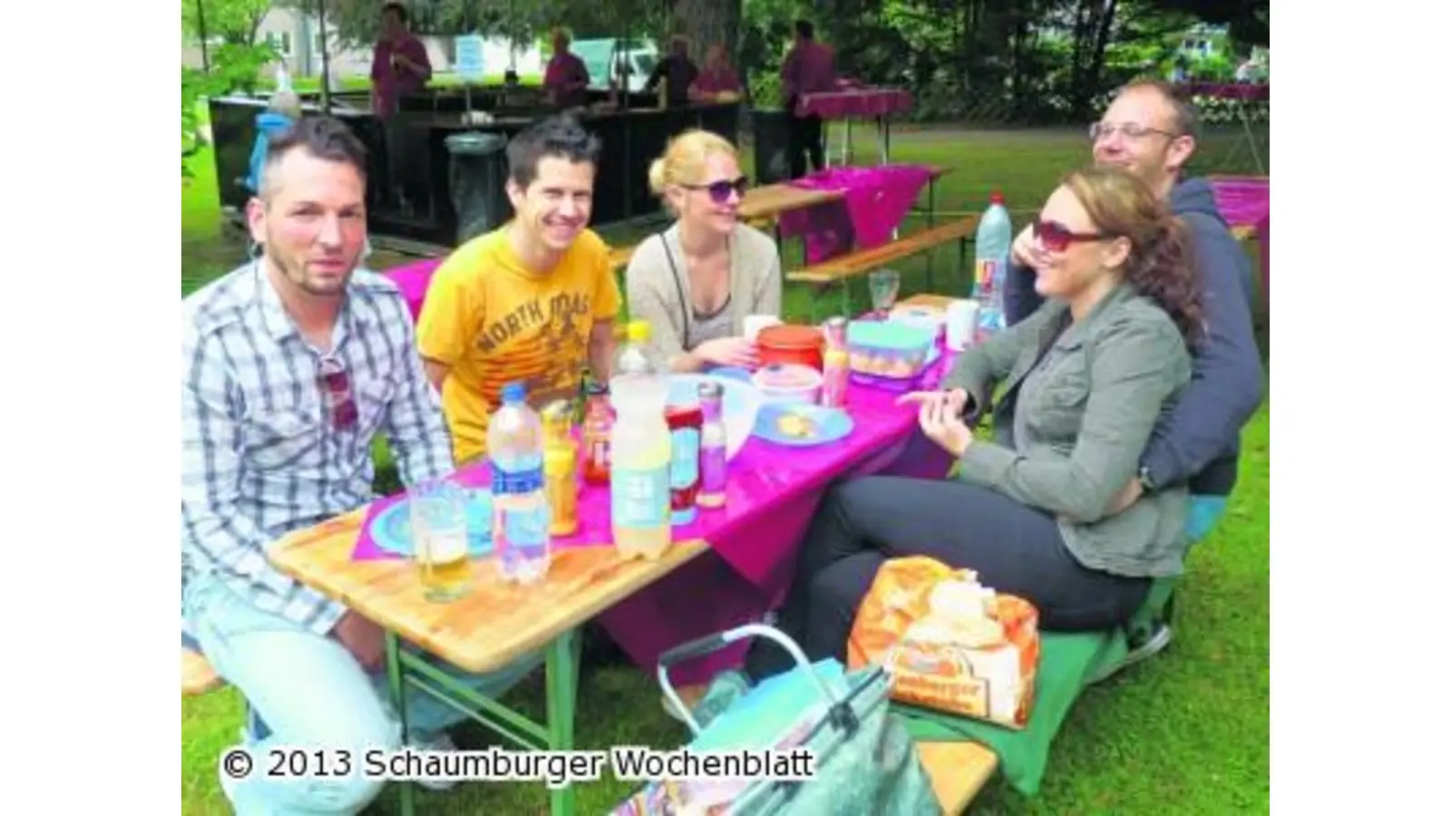 Familien-Picknick klein aber fein (Foto: red)