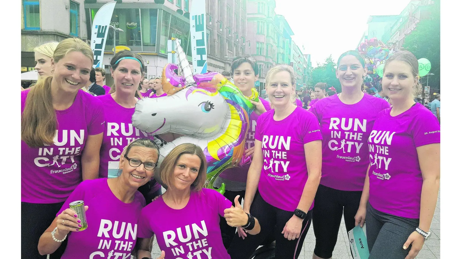 Beim Frauenlauf dabei sein ist alles (Foto: gr)