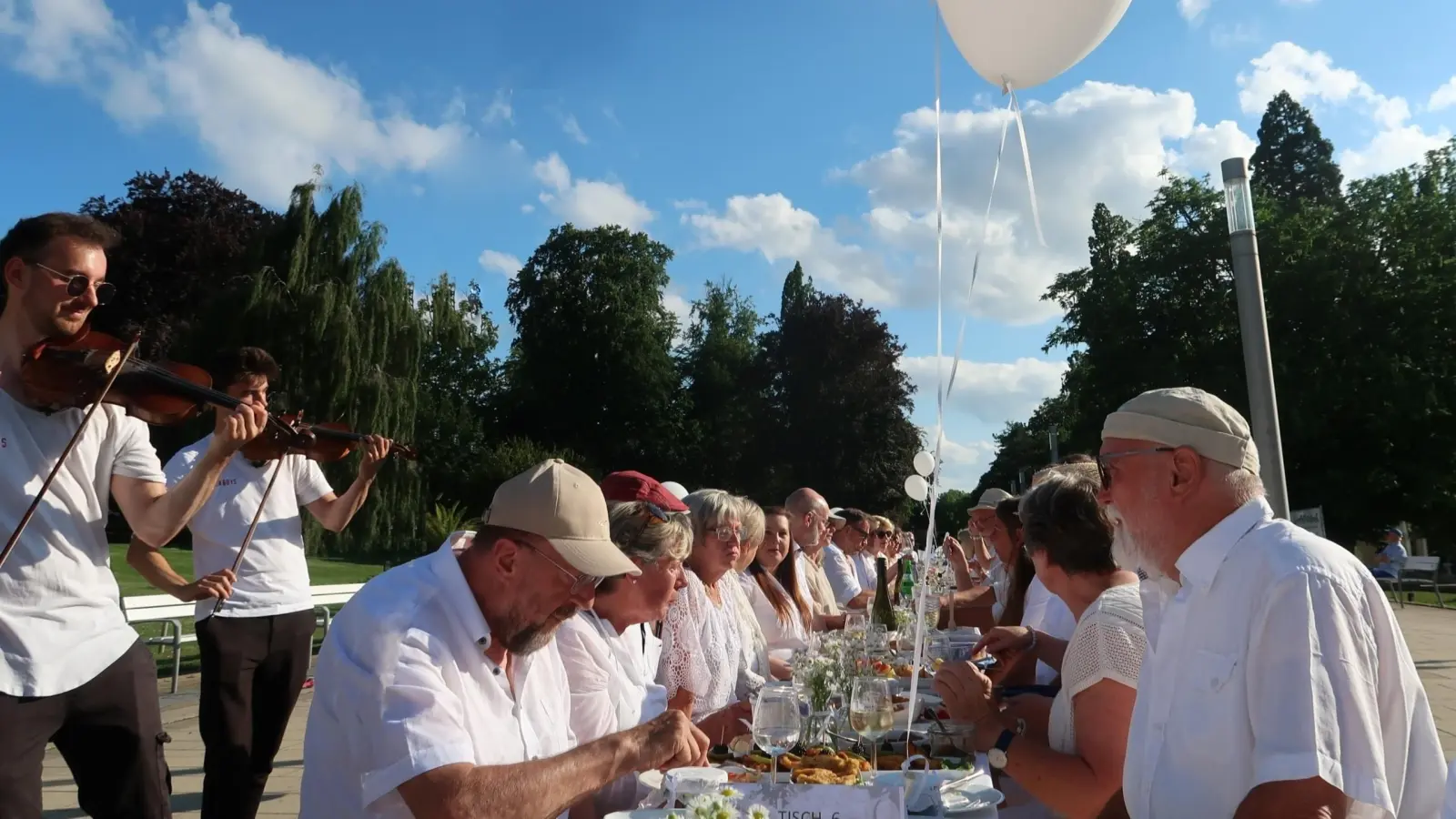 Das White Dinner erfährt eine Neuauflage. (Foto: privat)