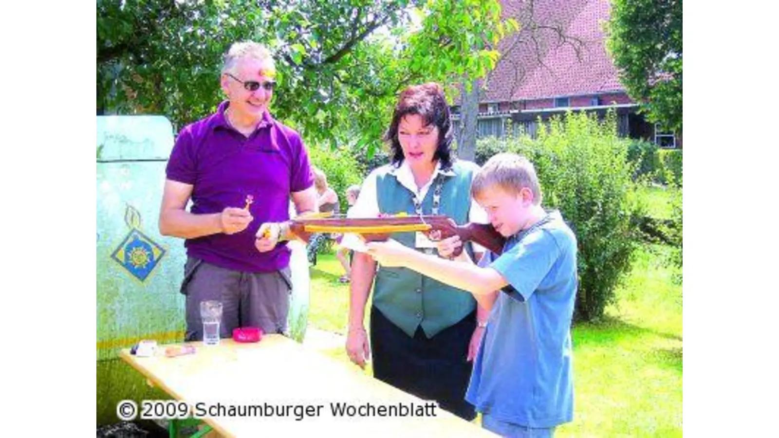 Elektronische Ziele anvisiert (Foto: red)