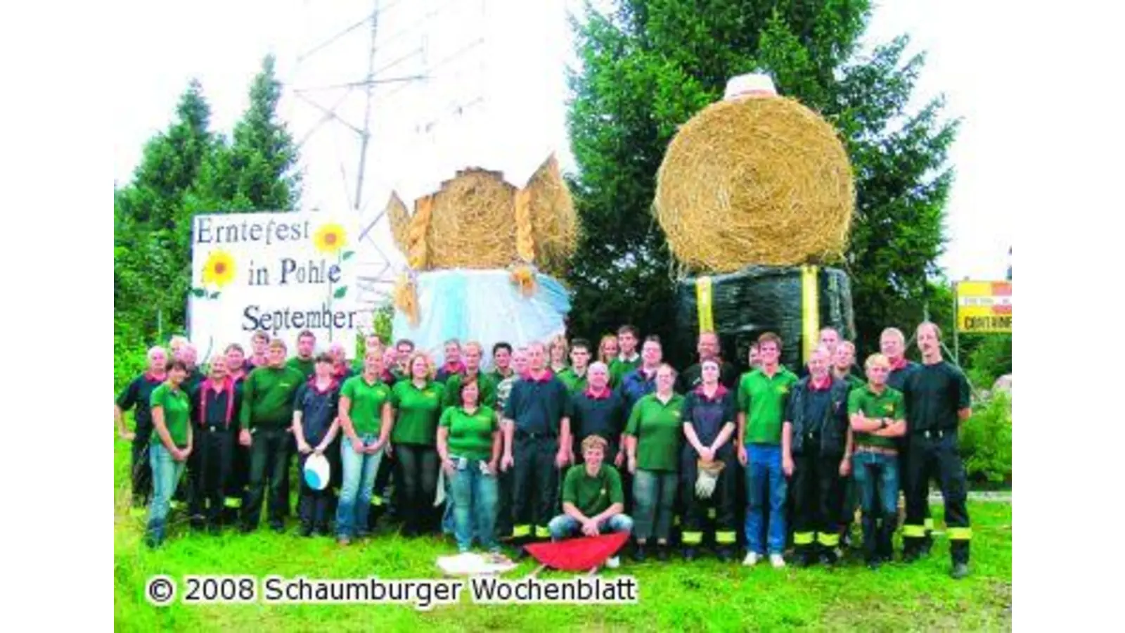 Auch ein Erntebauer steht parat (Foto: pd)