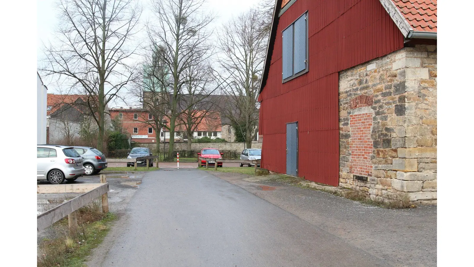 Baufirma legt Montag neben Zehntscheune los (Foto: red)