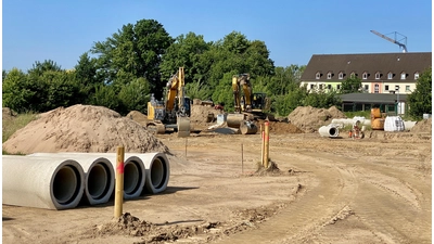Neubau ist auf dem Vormarsch, hat das Vor-Corona-Niveau aber noch nicht wieder erreicht. Hohe Grundstückspreise bremsen den Bauboom. (Foto: ste)