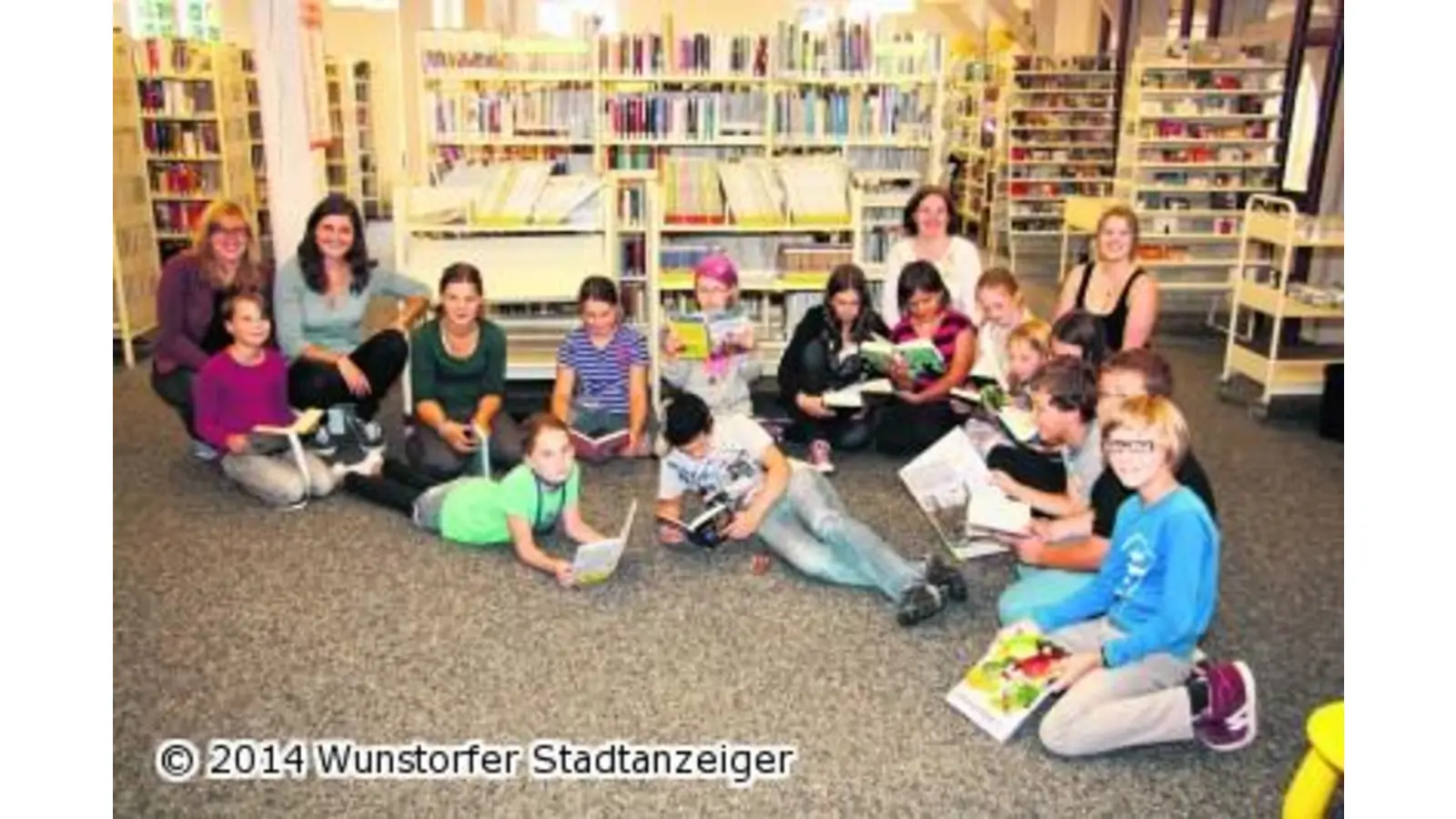 Übernachtung in der Stadtbibliothek (Foto: gi)