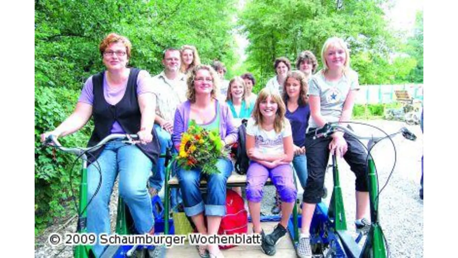 Draisine ist Imageträger Nummer eins (Foto: ste)