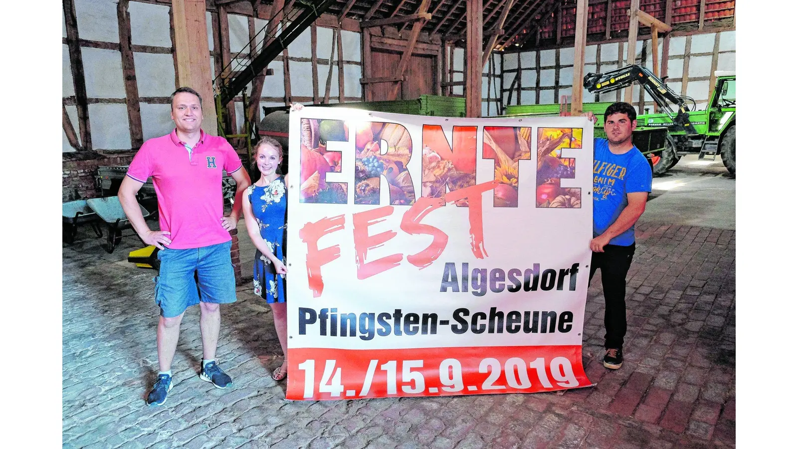Dorfjugend lässt das Erntefest wieder aufleben (Foto: red)