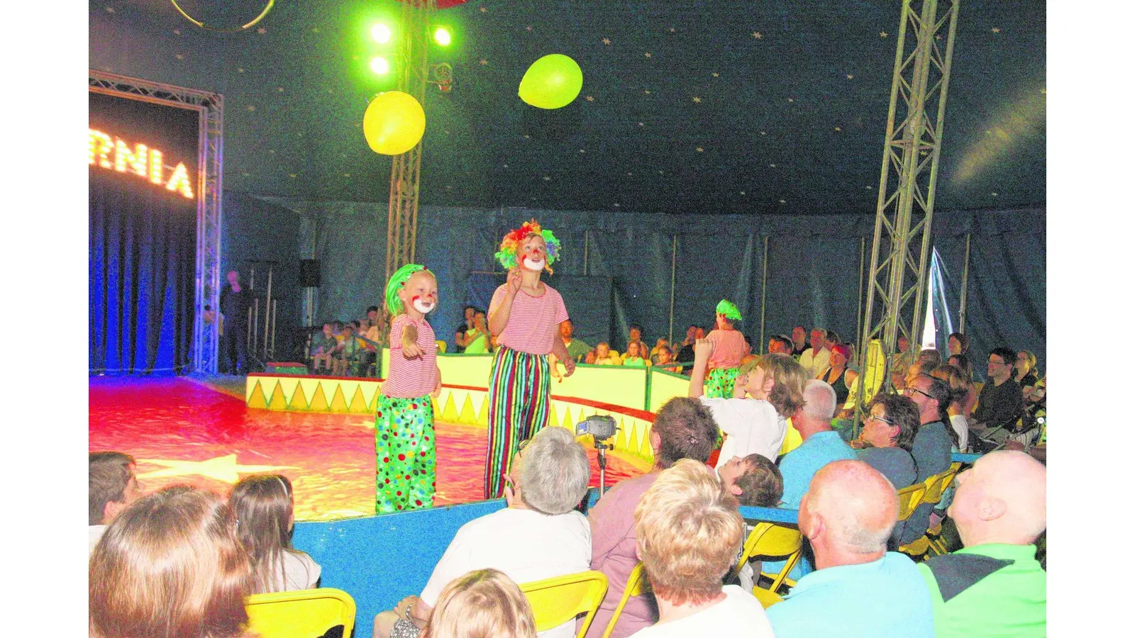 Riesenapplaus für den Mitmachzirkus (Foto: gi)