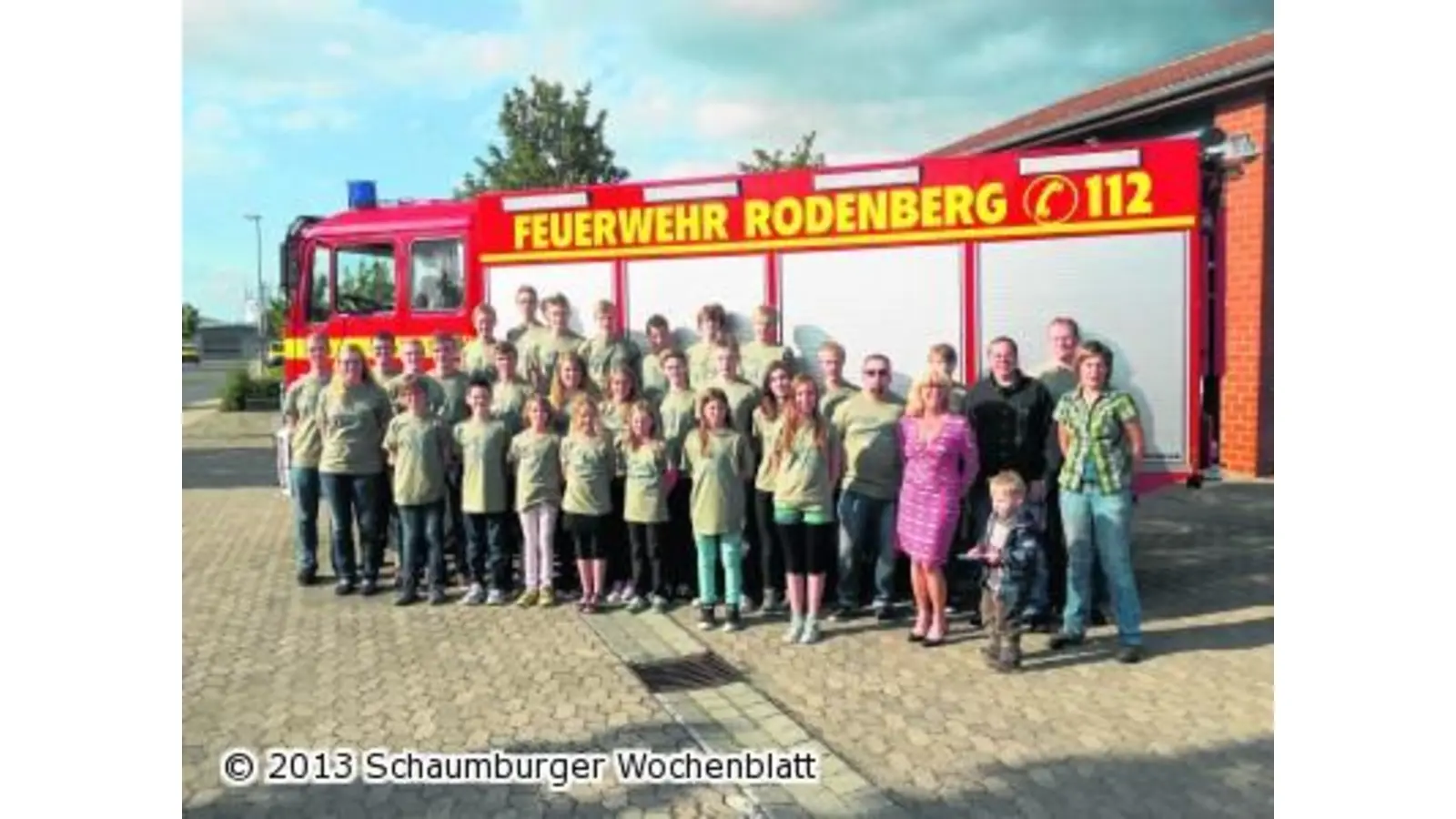 Mit neuen T-Shirts zum Wettkampf (Foto: pd)