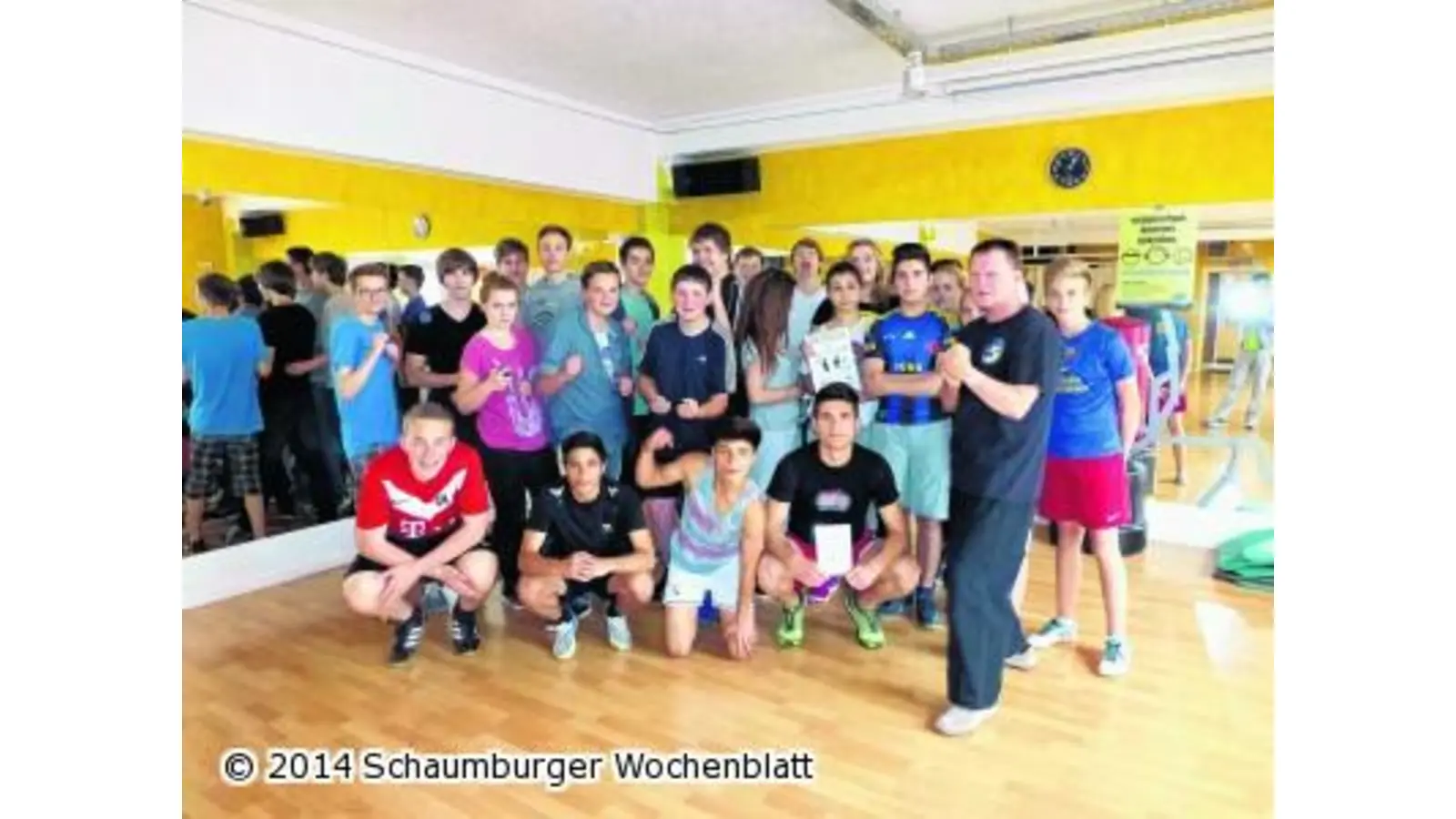Kurs zur Gewaltprävention (Foto: ste)