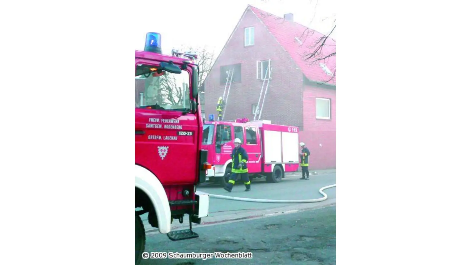 Leeres Wohnhaus dient Übungszwecken (Foto: al)