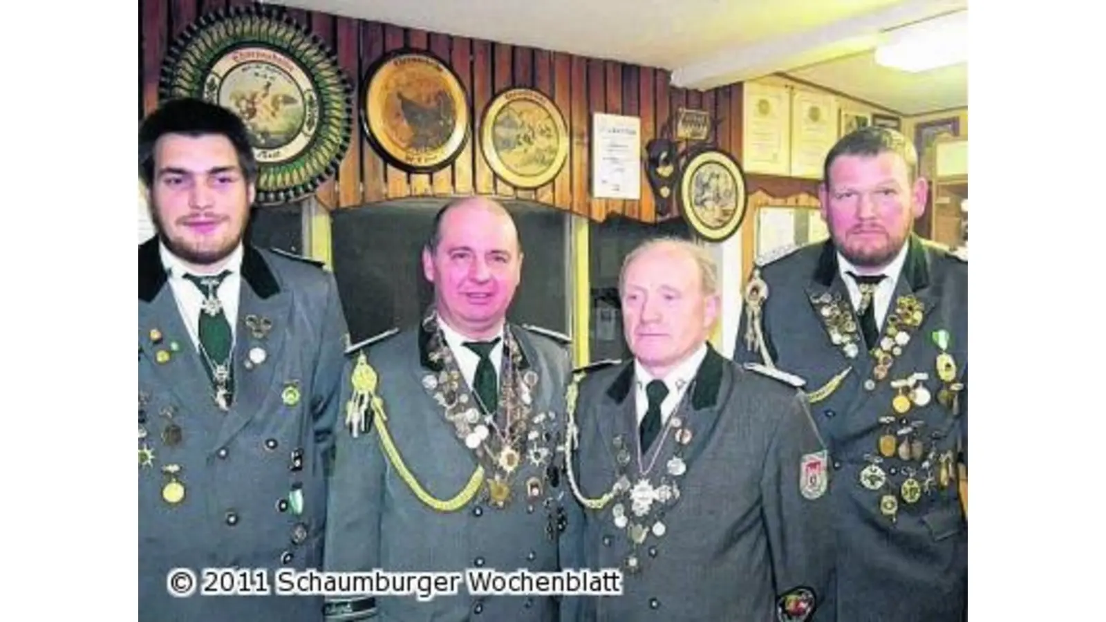 Bei den Einwohnerschützen fliegen jetzt auch schnelle Pfeile (Foto: km)