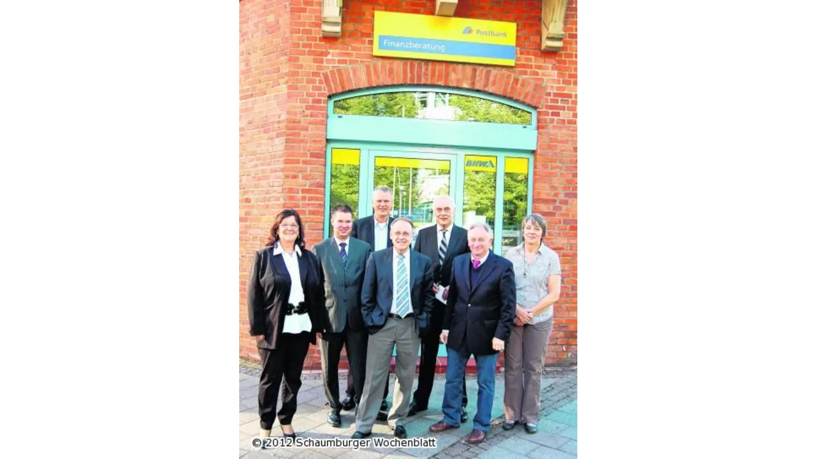 Postbank organisiert Überraschungsparty (Foto: ste)