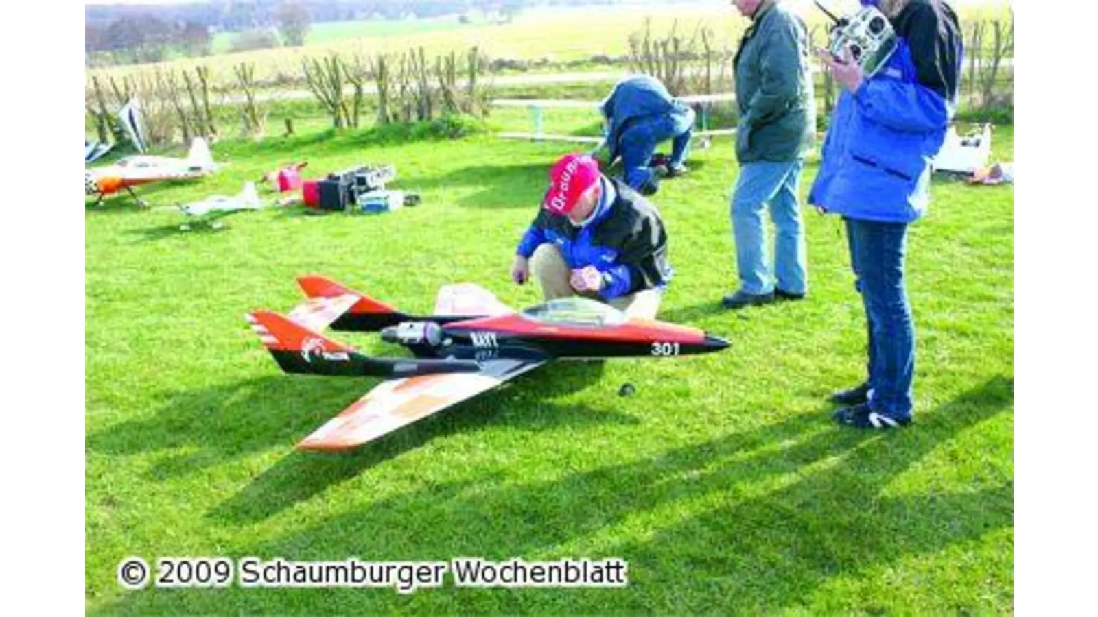 Neue Flugsaison der Minimoa im Netz (Foto: ih)
