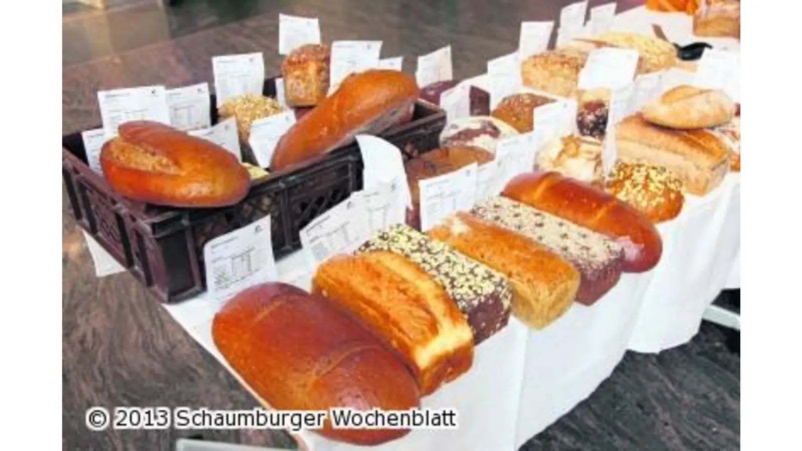 Bäckereien bieten eine große Auswahl an prämierten Broten (Foto: jl)