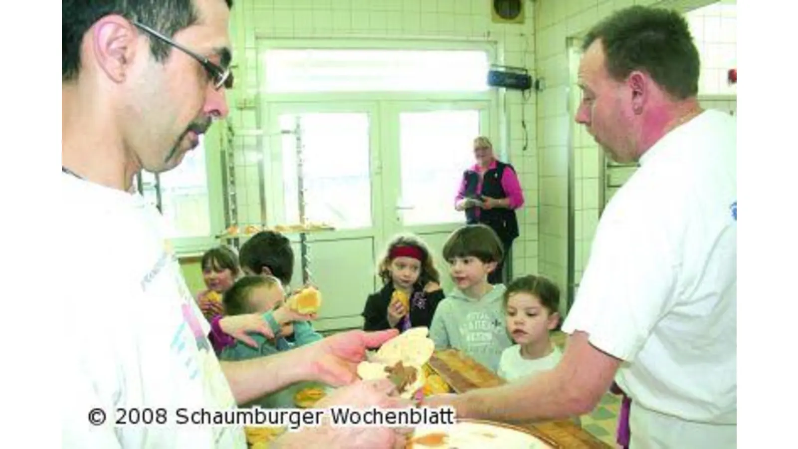Brötchen werden nur von Hand hergestellt (Foto: ih)