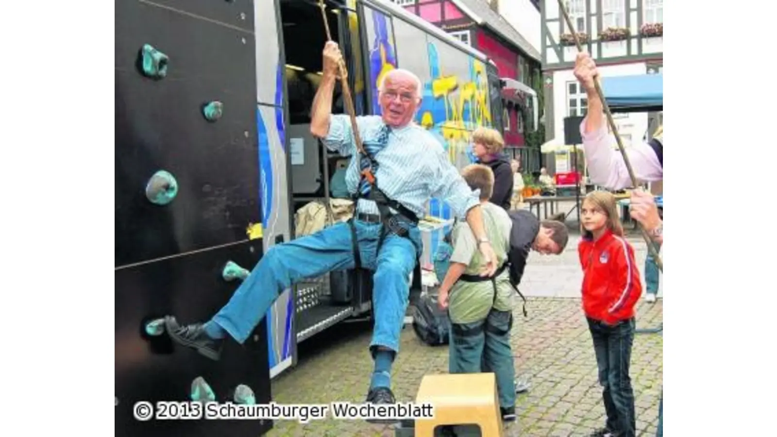 Karl Lange ist 75 Jahre jung (Foto: ste)