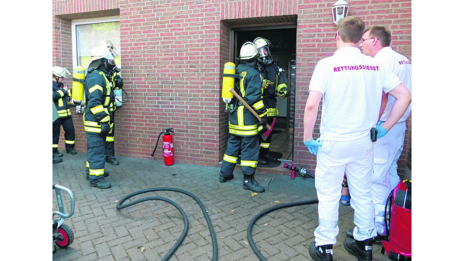Zweimal brennt es in Küchen (Foto: red)