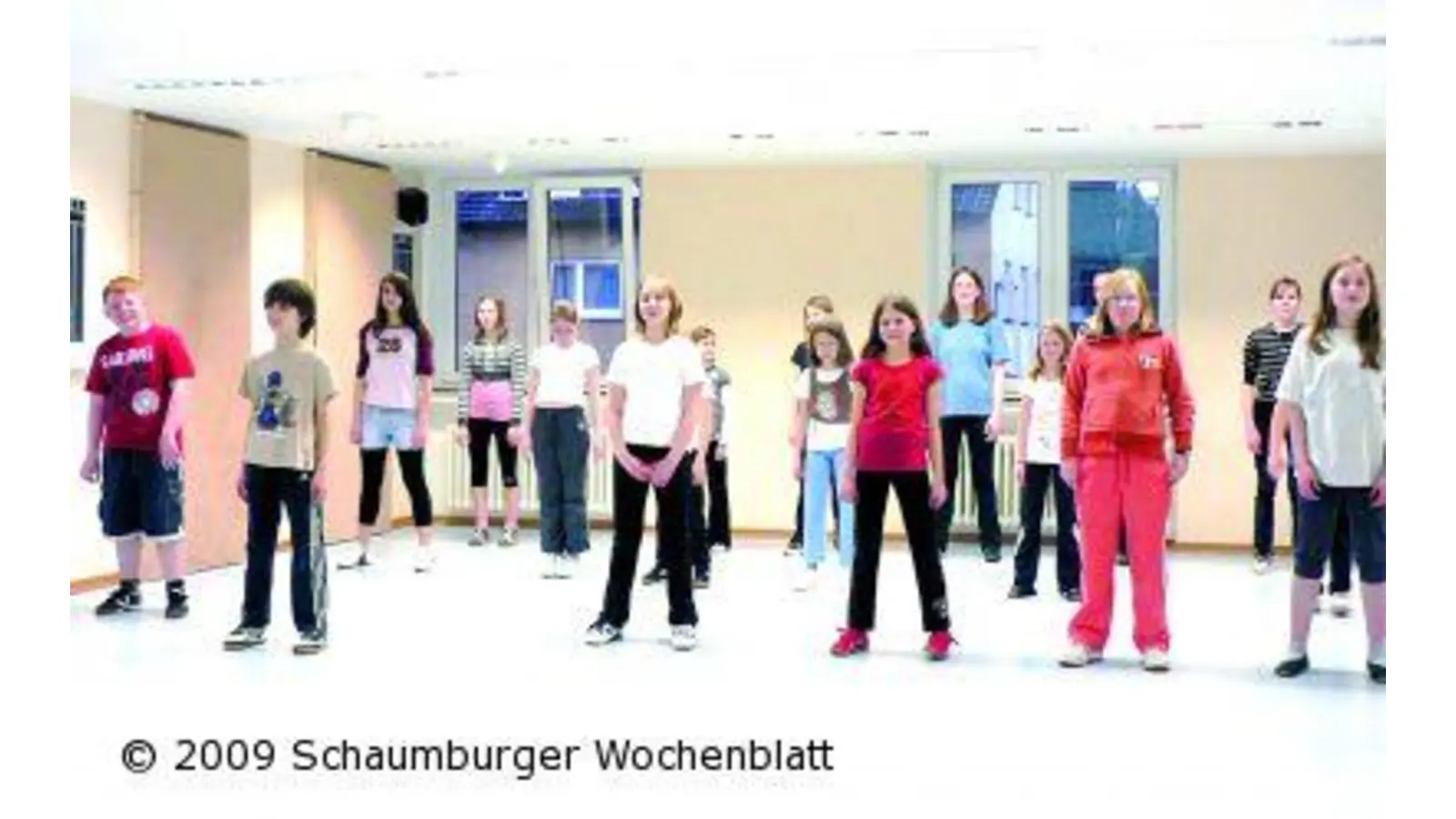 Hundert Kinder trainieren für die Tanzshow (Foto: red)