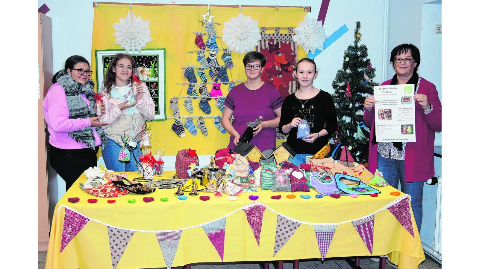 Advents-Tombola mit tollen Preisen (Foto: red)