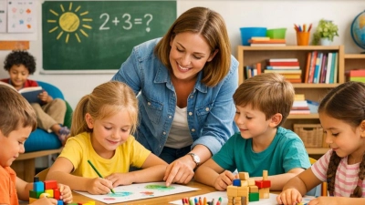 Ganztagsbetreuung in Grundschulen: Ab dem Schuljahr 2026/2027 gilt ein Rechtsanspruch. (Foto: KI generiertes Bild)