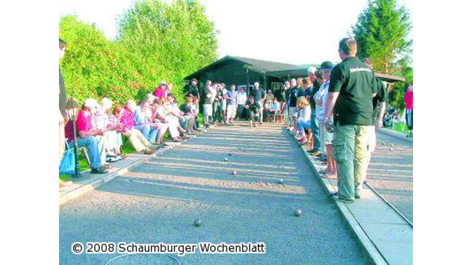 Beginn der Boule-Stadtmeisterschaften (Foto: red)