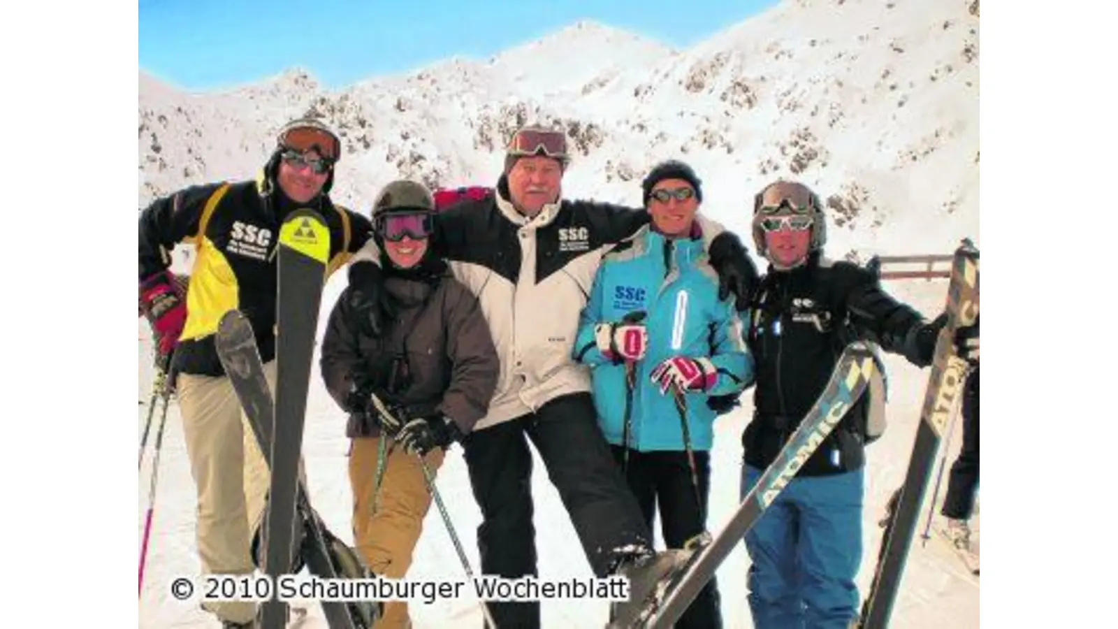 Die Schaumburger Alpinsportler unterwegs (Foto: ro)