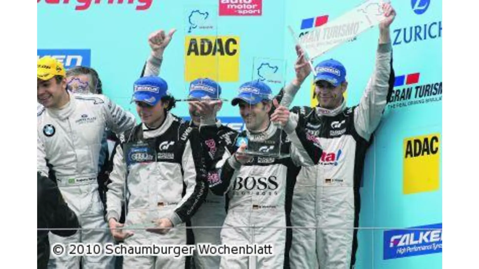 Rostek jubelt am Nürburgring (Foto: mk)