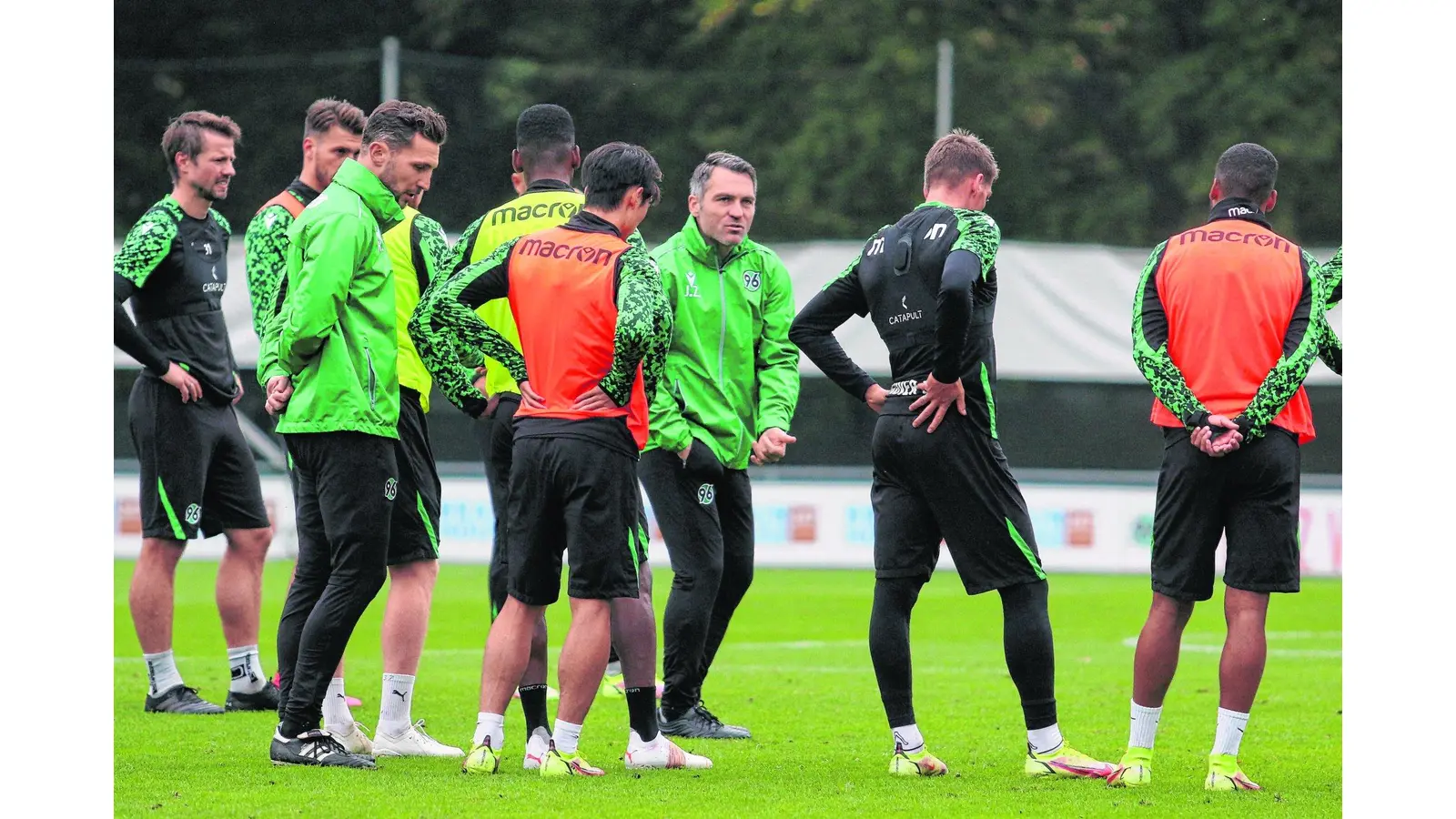 Hat Trainer Jan Zimmermann die Mannschaft nicht mehr erreicht? 96 zieht die Reißleine und stellt den Coach frei. (Foto: bb)