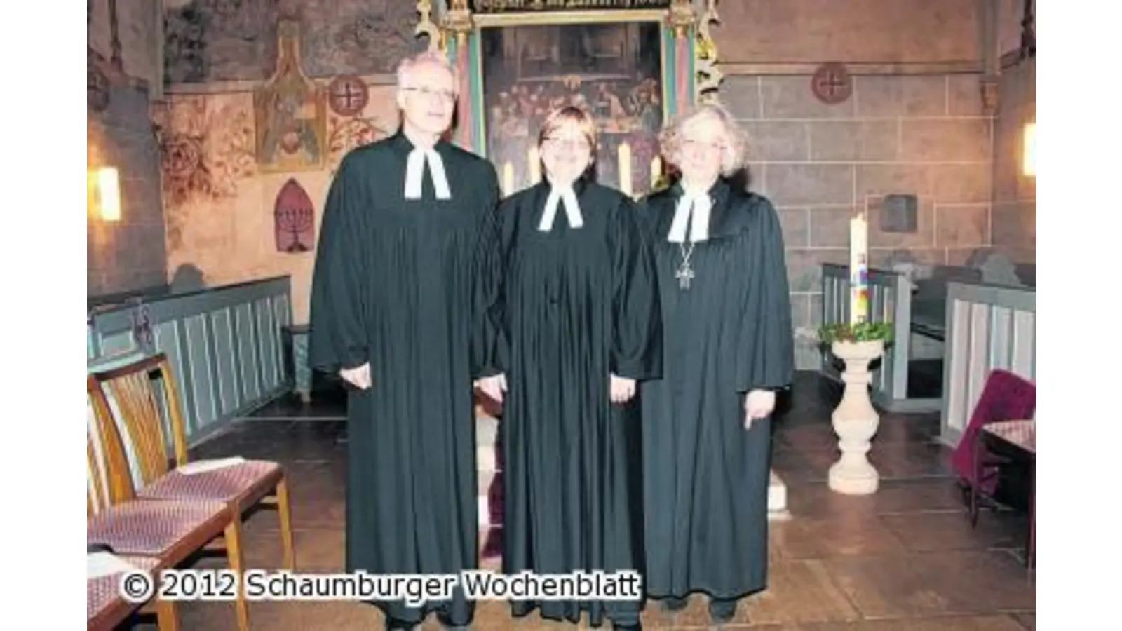 Im Hattendorfer Pfarrhaus brennt wieder Licht (Foto: us)