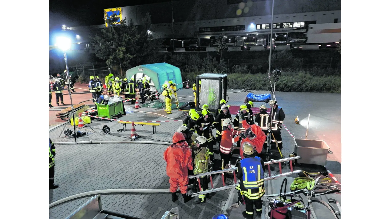 Flüssigkeit läuft aus (Foto: mk)
