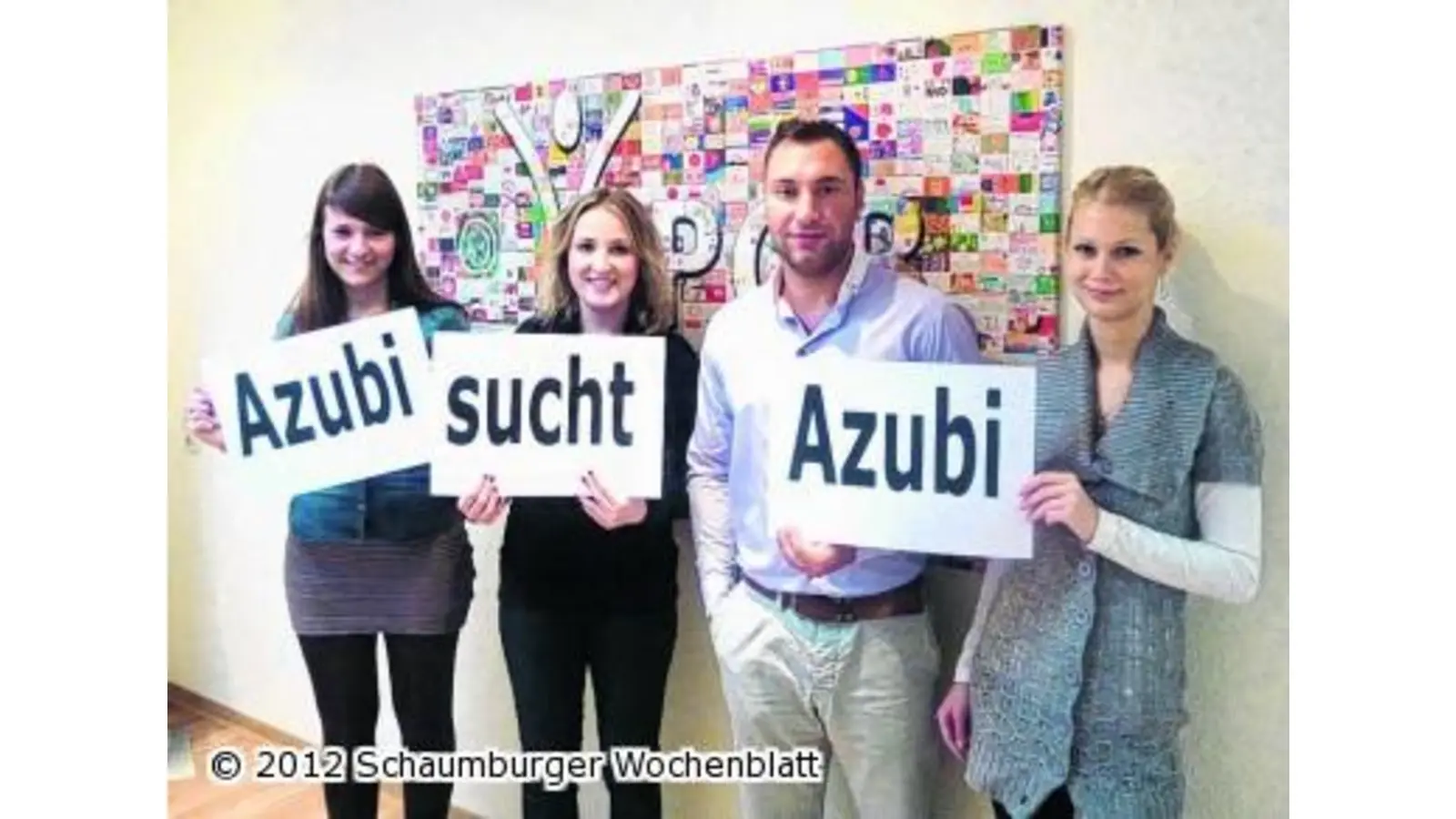 Auszubildende suchen ihren Nachfolger (Foto: red)