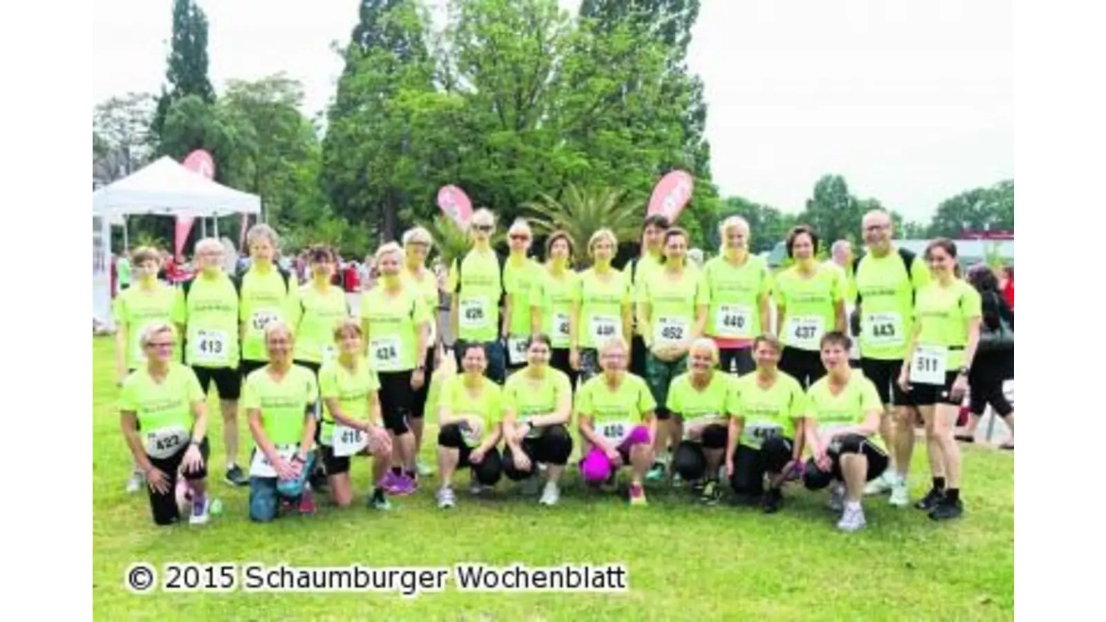 Lauf-Anfänger lassen sich von der Hitze nicht bremsen (Foto: bb)
