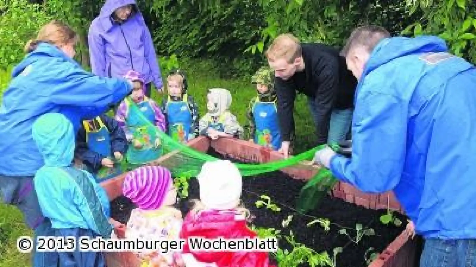 Kleine Gärtner ganz groß (Foto: bt)