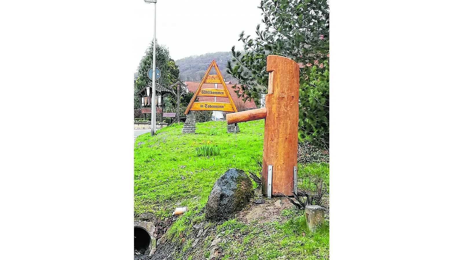 Ortseingang in neuem Glanz (Foto: red)