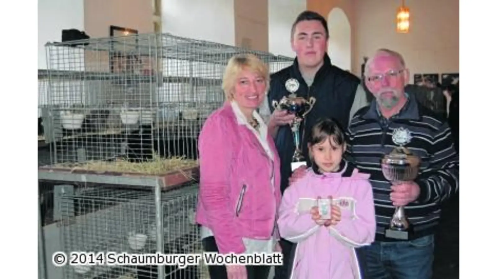 Die Tiere nehmen die Ausstellung sehr entspannt (Foto: ste)