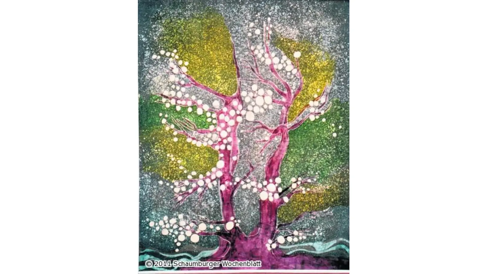 Farbspiele in Batik (Foto: red)