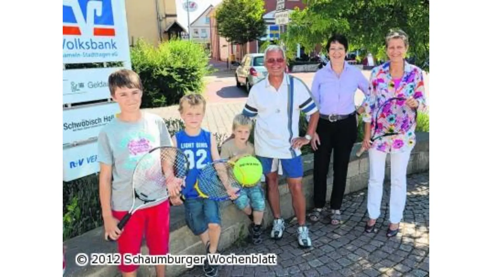 Gutscheine für den Tennis-Nachwuchs (Foto: bt)
