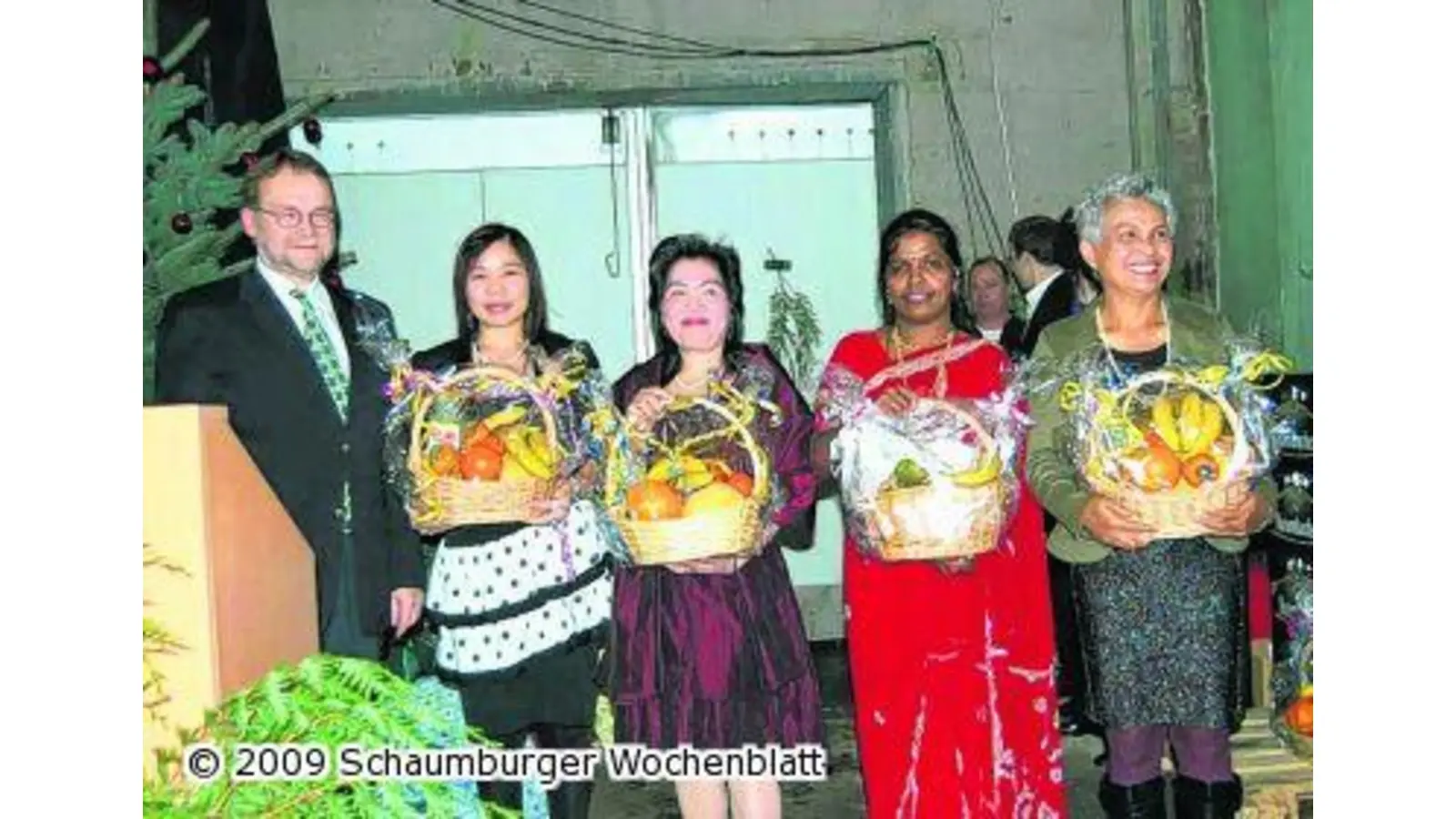 Besinnliche Weihnachtsfeier bei Weser-Champignon (Foto: ug)