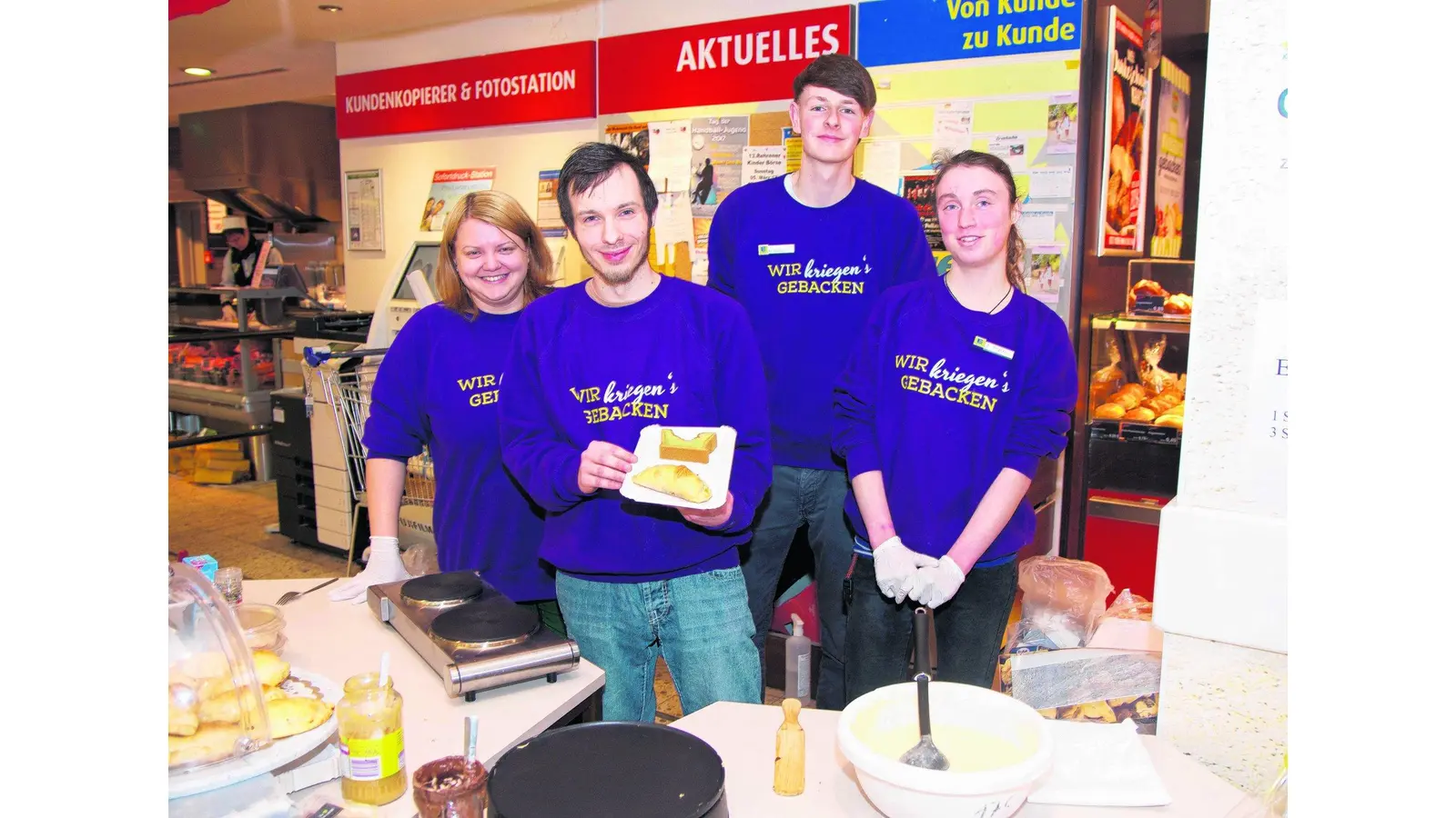Azubis kriegen es gebacken (Foto: wa)