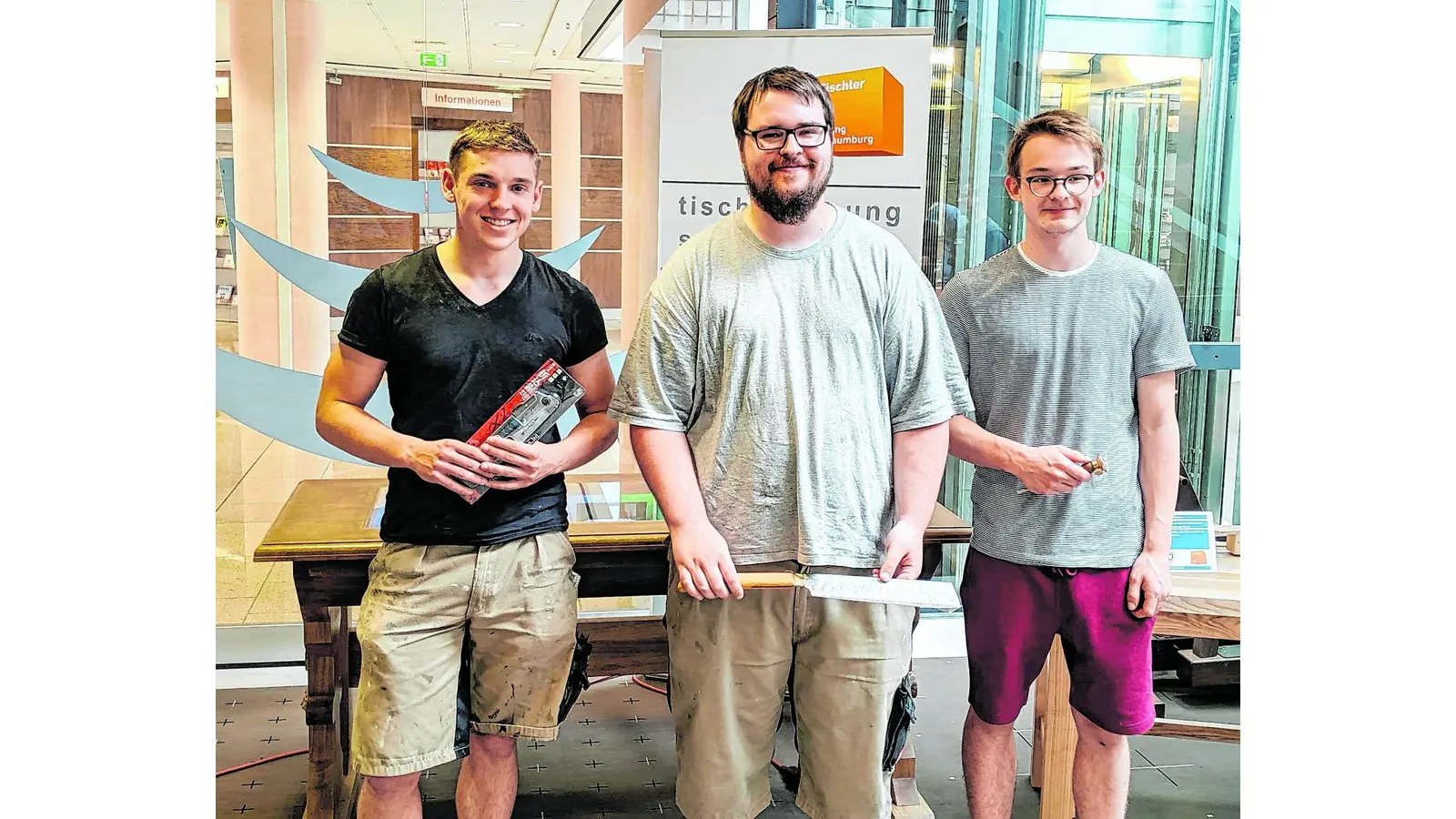 Computertisch kam am besten an (Foto: km)