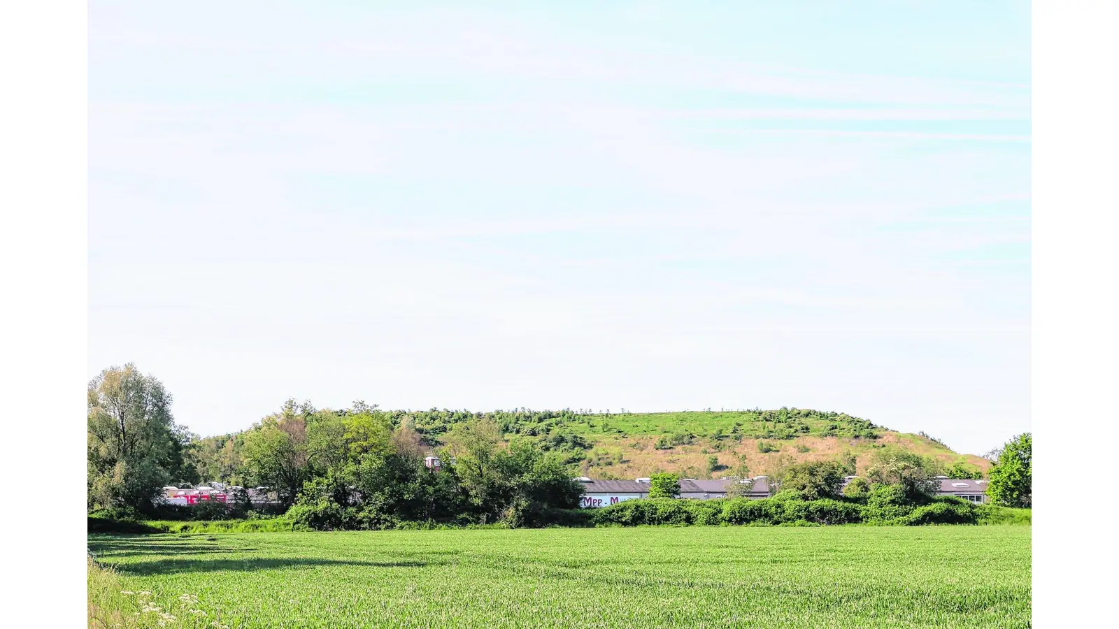Halde soll zum PV-Gemeinschaftsdach für Stadthagen werden (Foto: red)