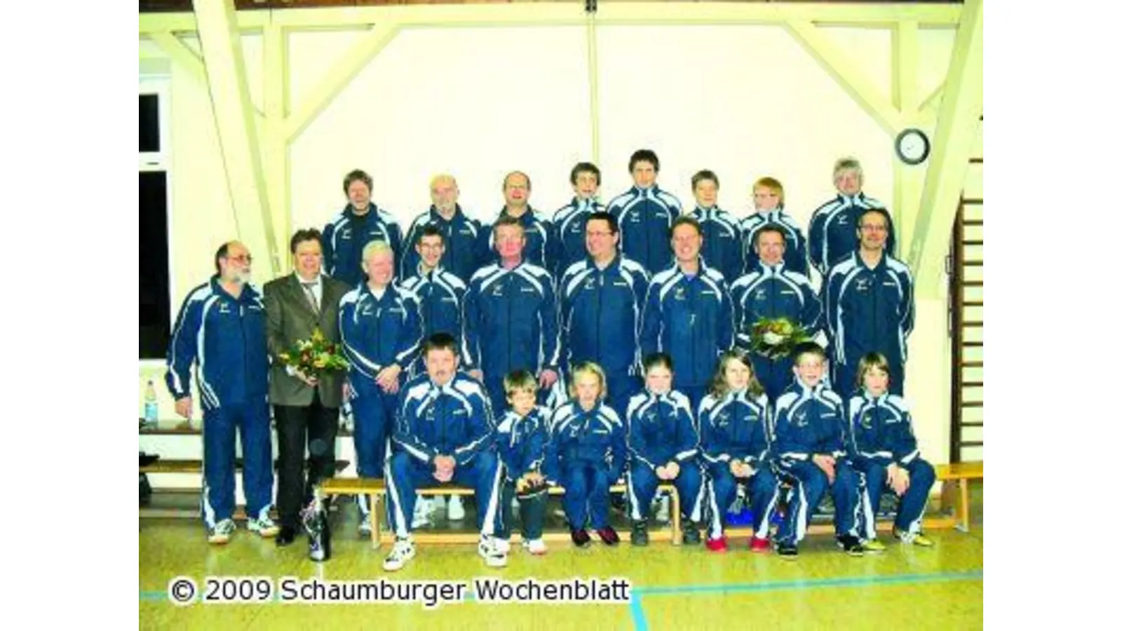 Hohnhorster Tischtennissparte im neuen Outfit (Foto: red)