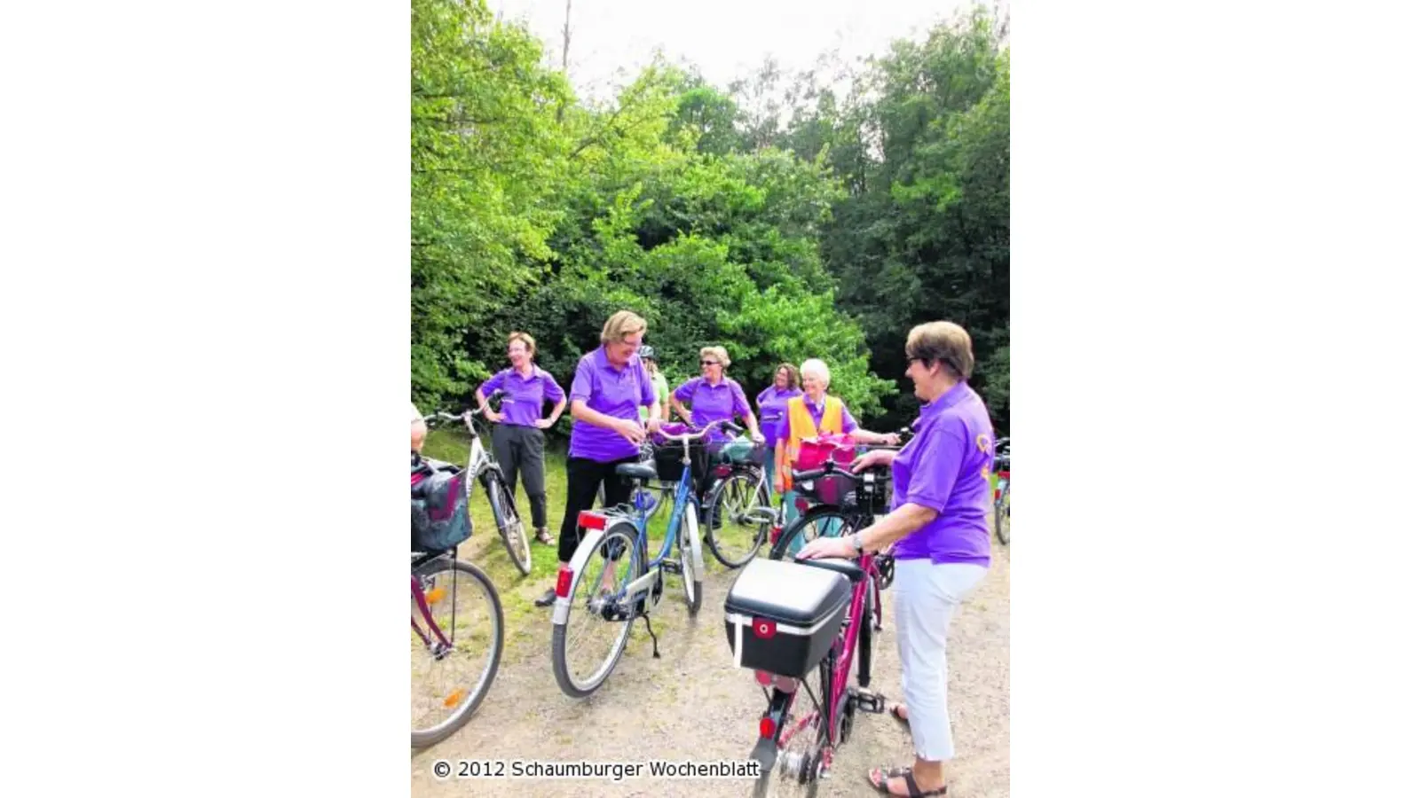 Landfrauen radeln (Foto: pd)