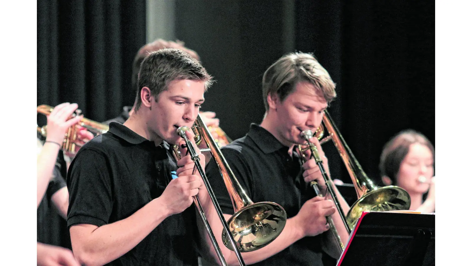 Zahlreiche Zuhörer genießen das RGS-Weihnachtskonzert (Foto: bb)