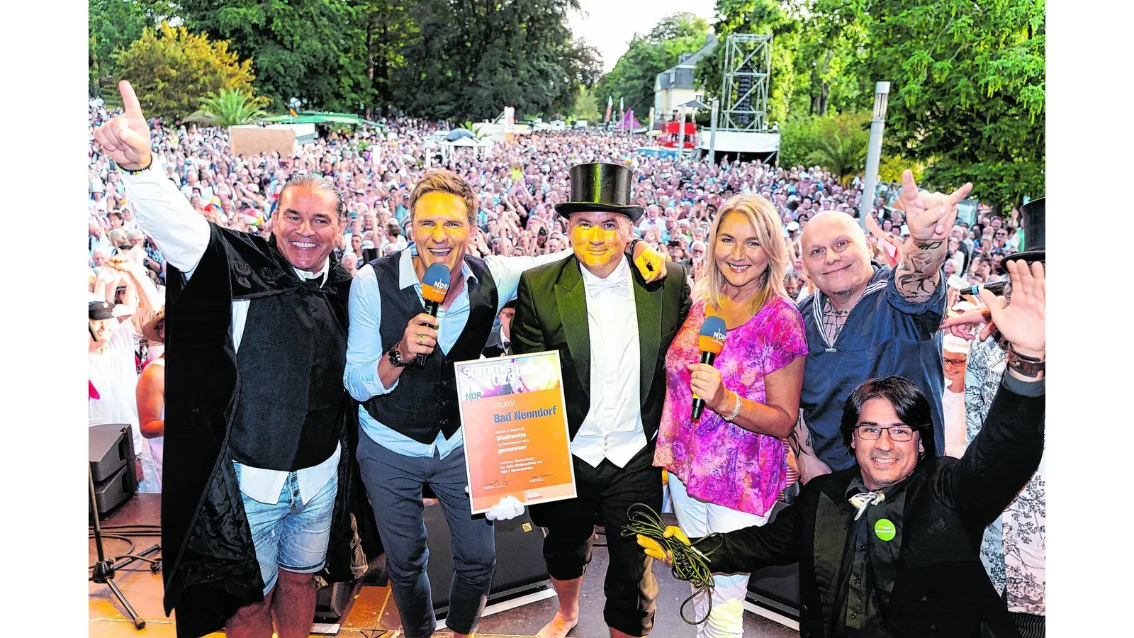 Bad Nenndorf gewinnt Stadtwette haushoch (Foto: red)