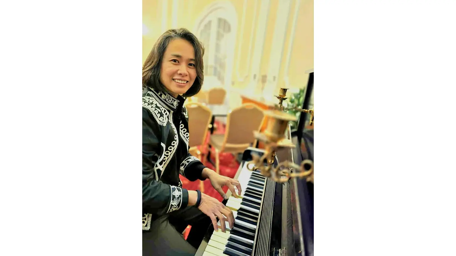 Spielt auf im Rosensaal: Glady Kruszyna und ihr Ensemble. (Foto: privat)