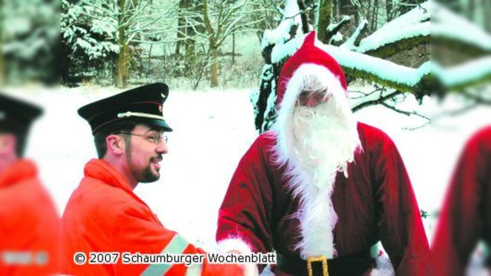 Der Nikolaus fährt wieder Extertalbahn (Foto: ste)